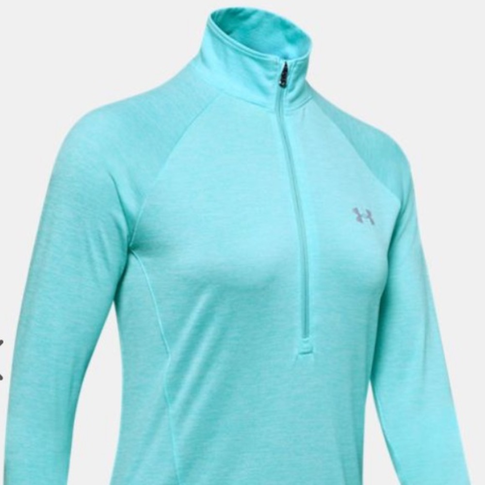 Blue under Armour heat gear long sleeve